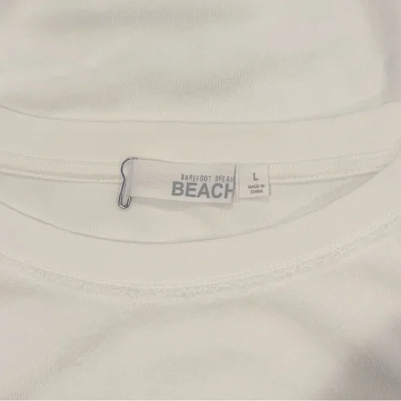 BAREFOOT DREAMS CozyTerry Dolman Pullover- New No Tag - Picture 3 of 5